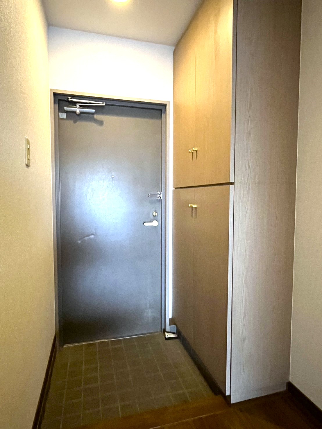 玄関　シューズクローゼットは十分な広さがあります。