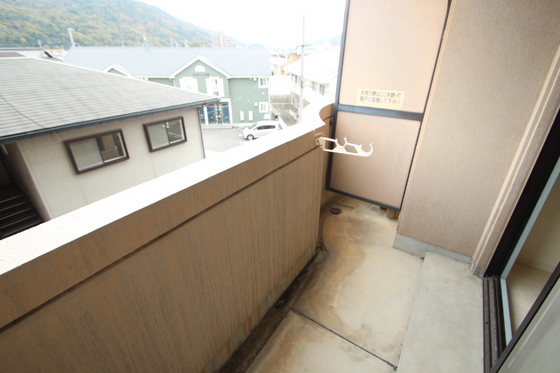 バルコニー　※別部屋の写真です