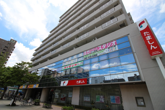 ショッピングセンター　信用金庫（ショッピングセンター）まで700m