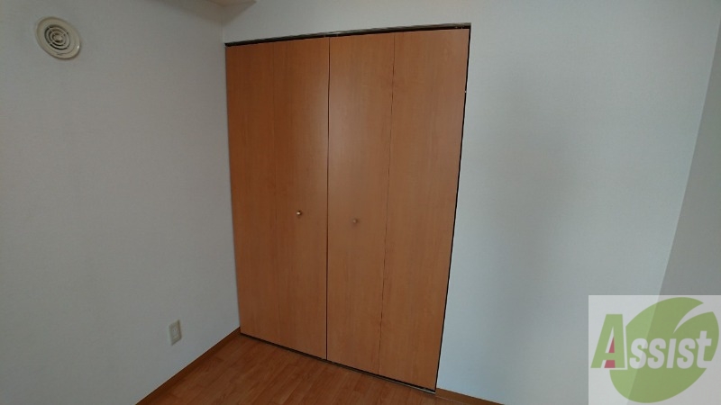 収納　収納です。寝室もすっきり片付きますよ～！