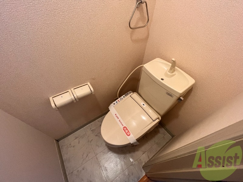 トイレ　トイレはウォシュレットです。シャワートイレは嬉しいですね。