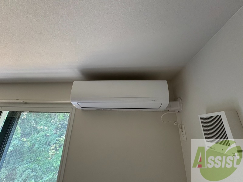 その他設備　エアコンがありますので夏でも快適に過ごせます！