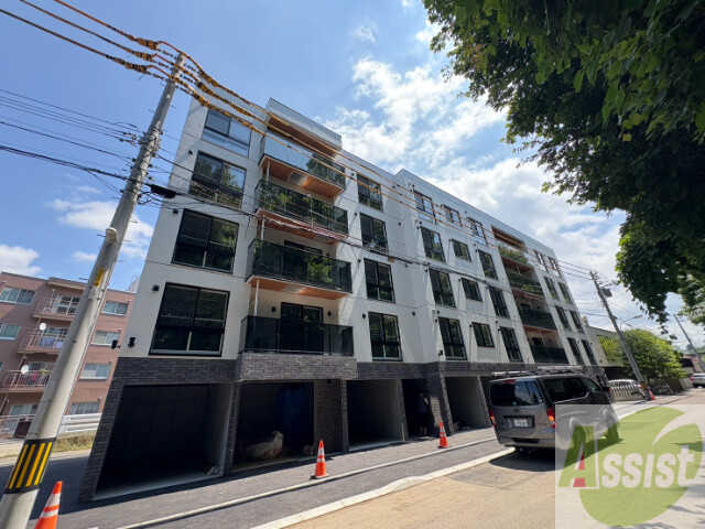 建物外観　「ＦＲＡＮＺ　ＴＳＵＫＩＳＡＭＵ　ＫＯＥＮ」完成予想パース