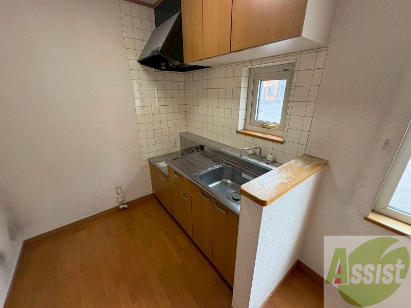 キッチン　清潔感がありお洒落なキッチンになっていました！