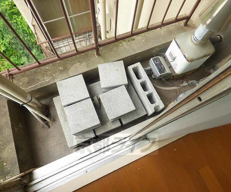 バルコニー　日当たり良好です。