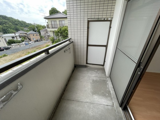バルコニー　※別部屋の写真です