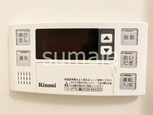 その他設備　浴室操作パネル。