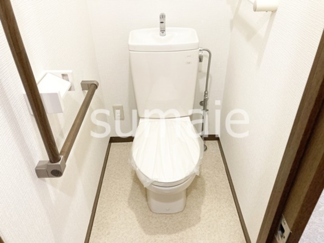 トイレ　洋式トイレ。