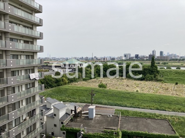 眺望　スカイツリーが見えます。