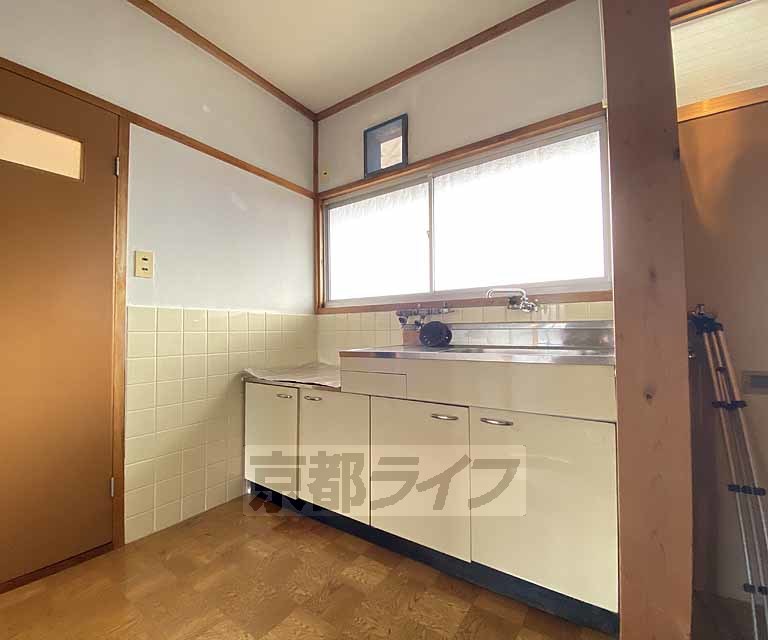 キッチン　ガスコンロ設置可