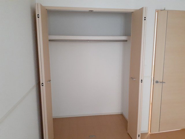 収納　たっぷりとした収納スペースです