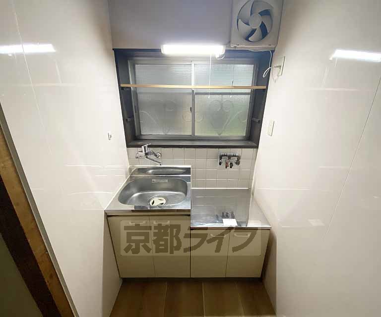 キッチン　ガスコンロ設置可