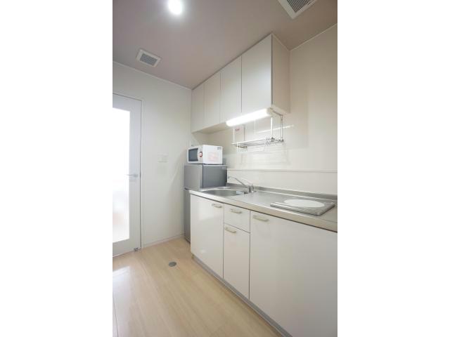 キッチン　冷蔵庫・電子レンジ