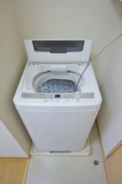 洗面設備　室内洗濯機置き場