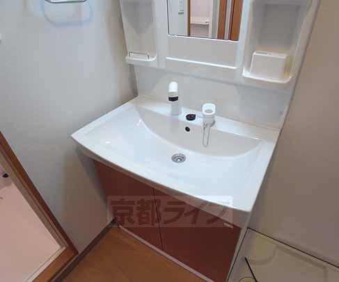 洗面設備　シャンプードレッサー付です。