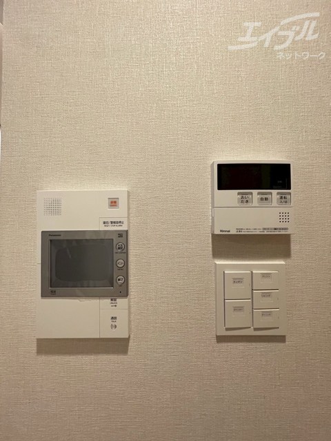 セキュリティ　モニター付きインターホンです