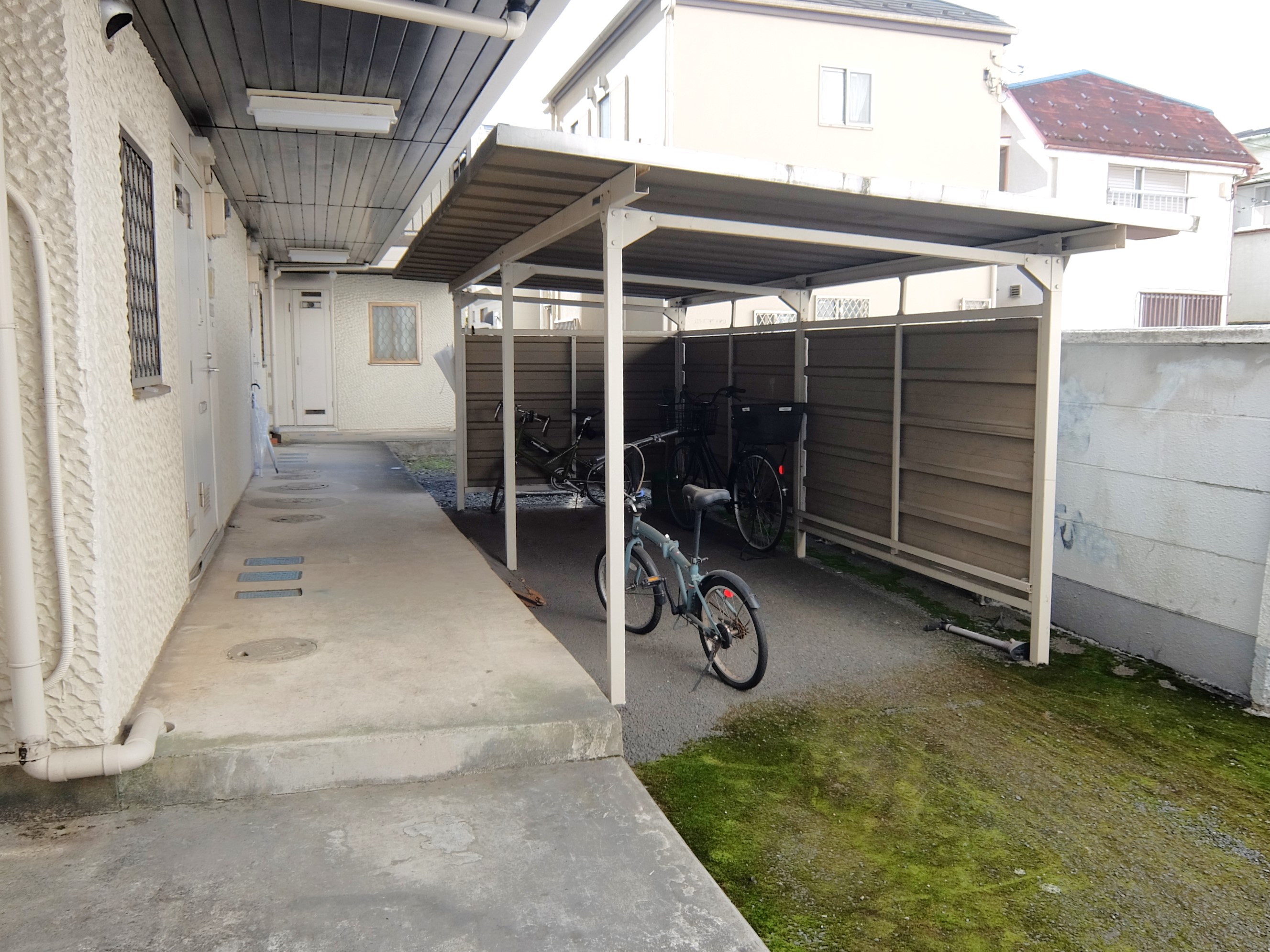 その他共有部分　屋根付き駐輪場※原付無料