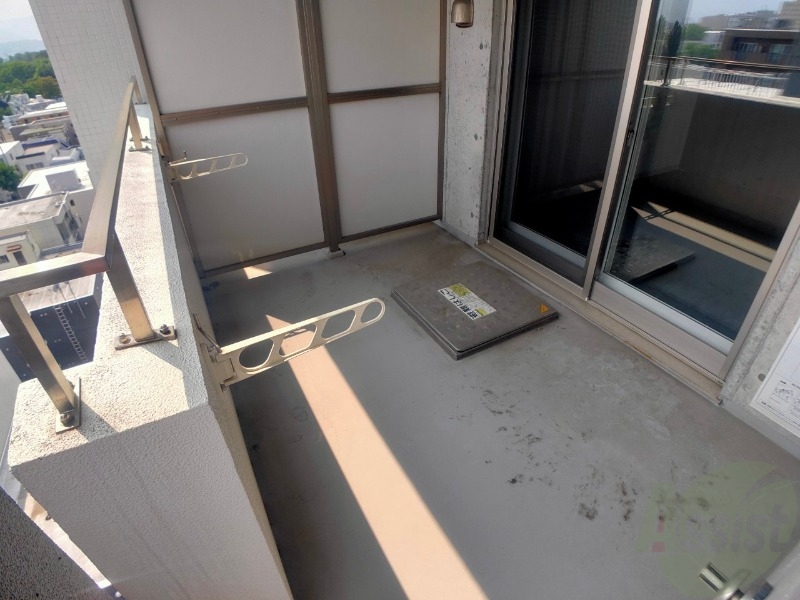 バルコニー　バルコニーからの景色を撮ってみました～。