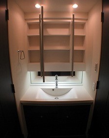 洗面設備　パウダールーム