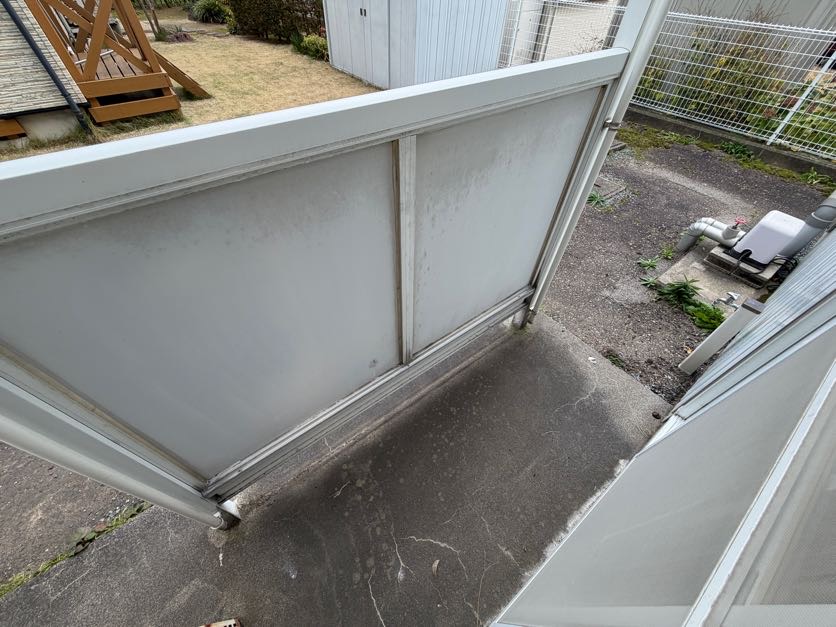 バルコニー　お洗濯にも便利なバルコニー付き