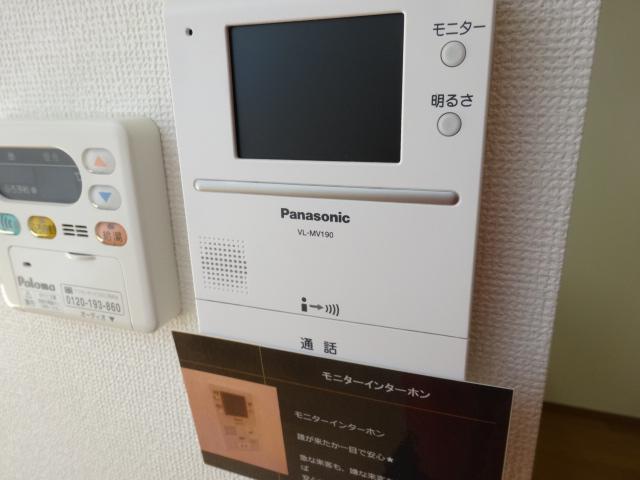 セキュリティ　映像つきなので、安心ですね