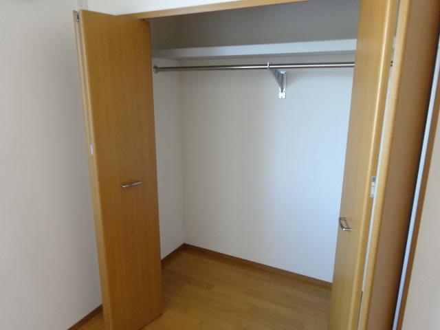 収納　広々とした収納スペース