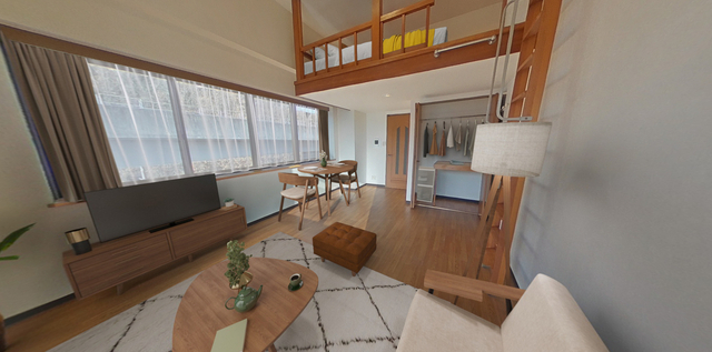 居室・リビング　家具はＣＧです