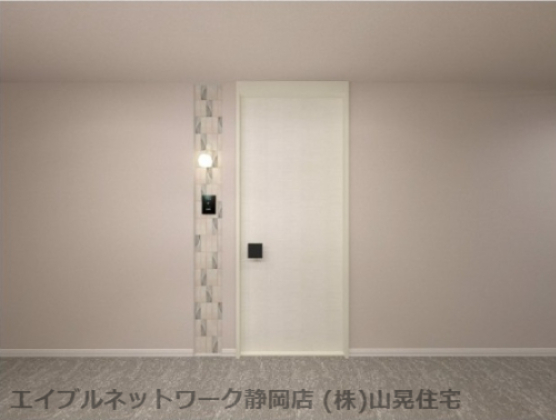 玄関　イメージパース