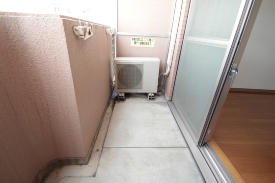 バルコニー　※別部屋の写真です