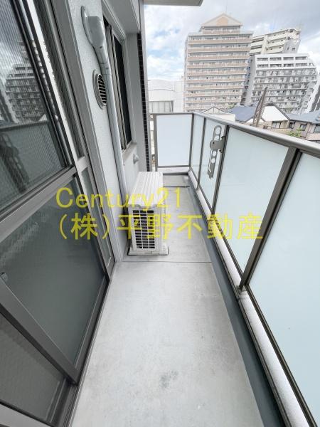 バルコニー　同建設会社施工の別物件です。