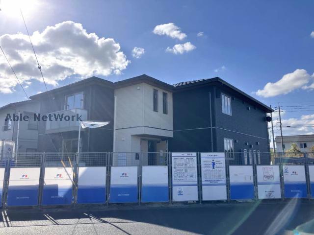 建物外観　建築中