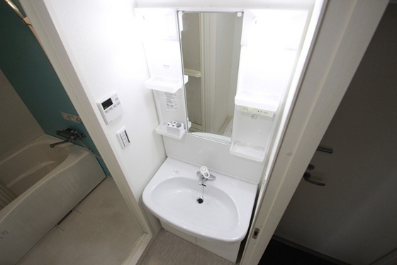 洗面設備　※別号室の写真です