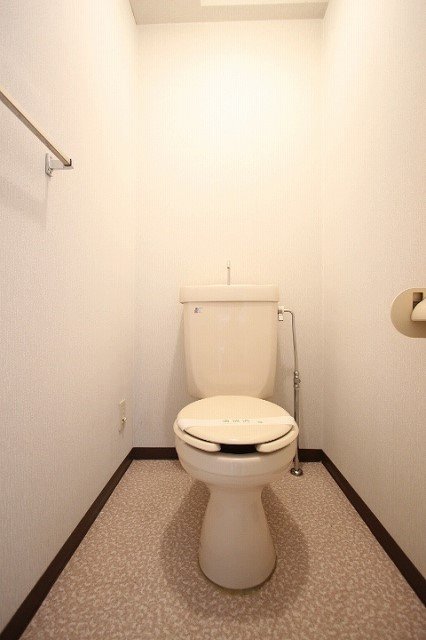 トイレ　同物件別号室の写真