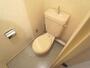 トイレ　清潔感のおあるトイレです。