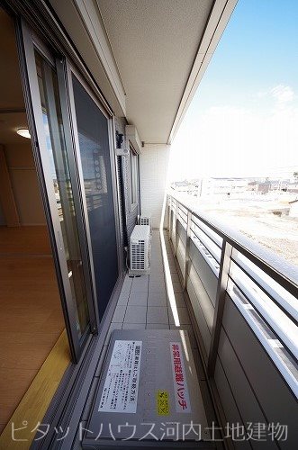 バルコニー　南東面バルコニー