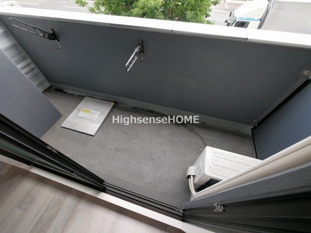 バルコニー　広々としたバルコニーです