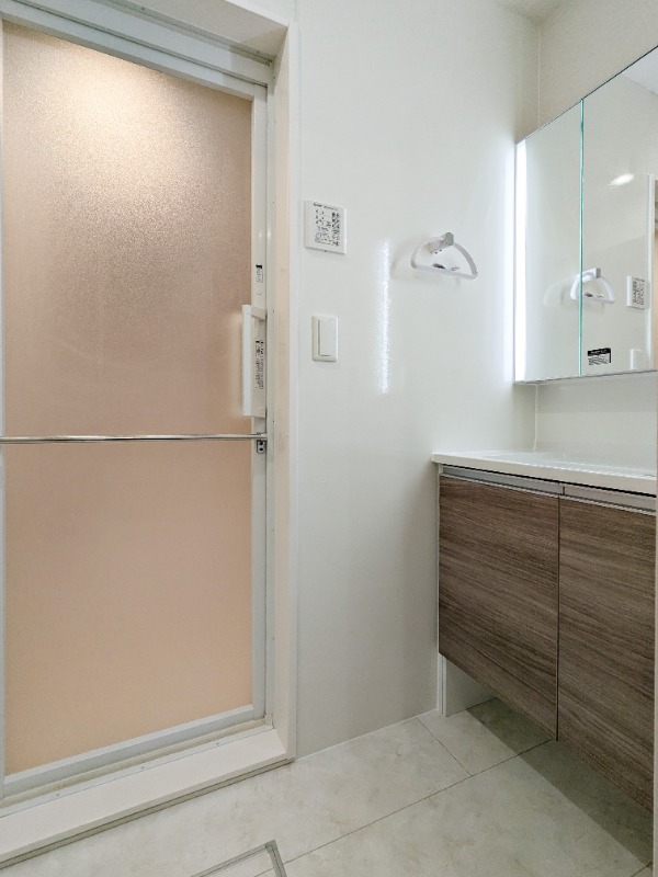 洗面設備　図面と現状に相違がある場合には現状を優先