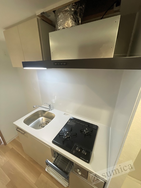 キッチン　２口システムキッチンでお料理楽しく♪♪