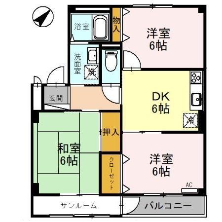 アネックスの間取り