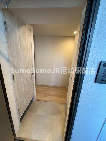 玄関　明るい玄関です