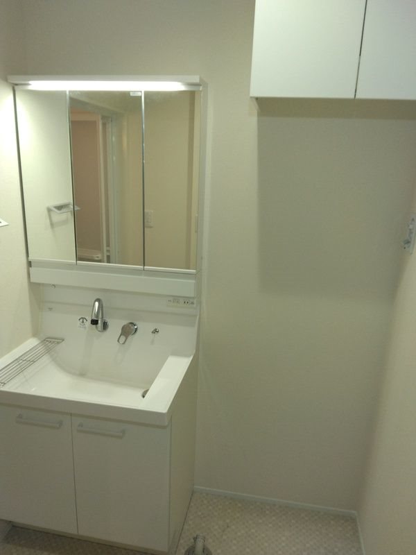 洗面設備　※別のお部屋の写真です