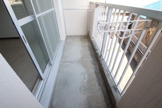 バルコニー　※別部屋の写真です