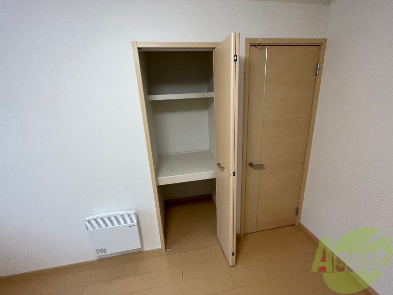 収納　クローゼットがありました。お洋服や荷物はここへ