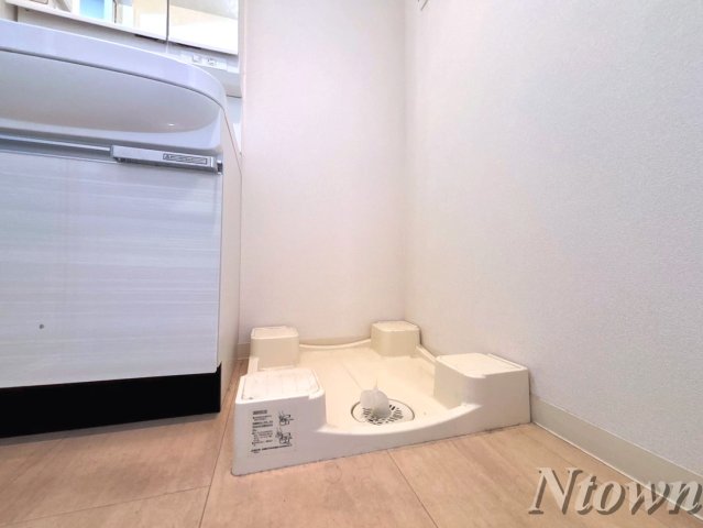 その他設備　洗濯機置き場です