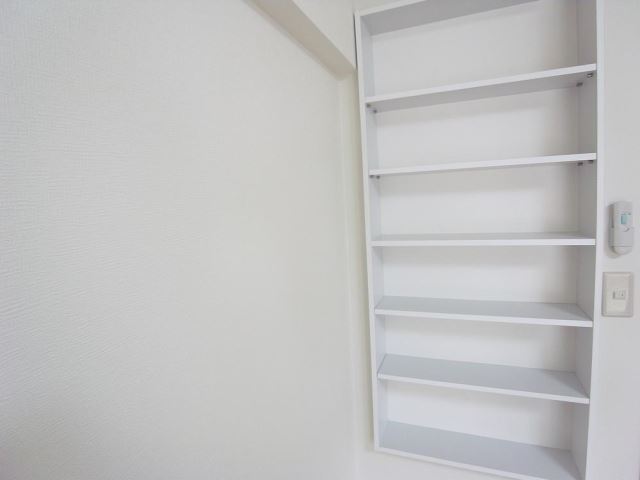 収納　小物も収納できて便利。