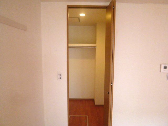 収納　ウォークインクローゼットです。