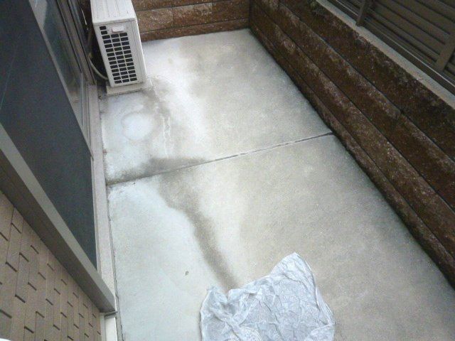 バルコニー　１Fは専用庭です。