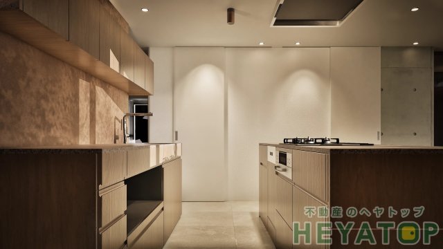 キッチン　毎日のお料理が楽しくなるシステムキッチン完備