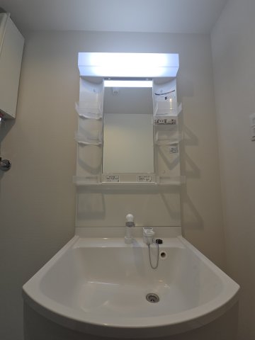 洗面設備　広い洗面スペース