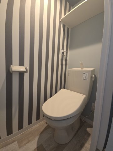 トイレ　ゆったりとした空間のトイレです